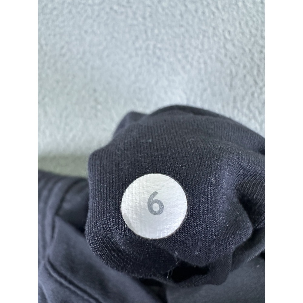 Lululemon Joggers Pants Womens 6 Black Performance Gym Yoga Tapered Lounge - Picture 7 of 10